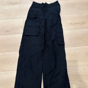 TNA Black Utility Pants